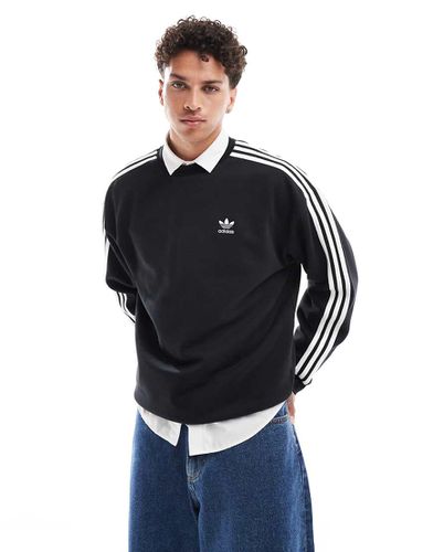 Felpa girocollo nera oversize - adidas Originals - Modalova