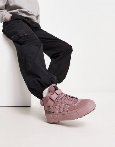 Forum Bonega Mid - Sneakers alte viola polvere - adidas Originals - Modalova