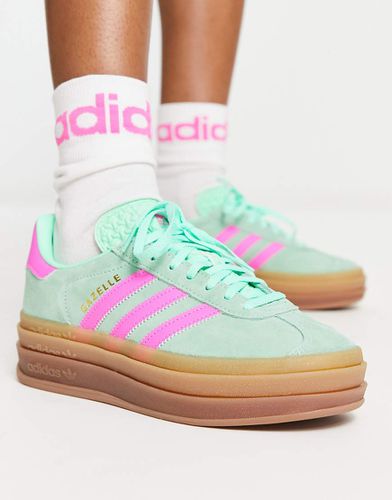 Gazelle Bold - Sneakers menta con suola platform in gomma - adidas Originals - Modalova