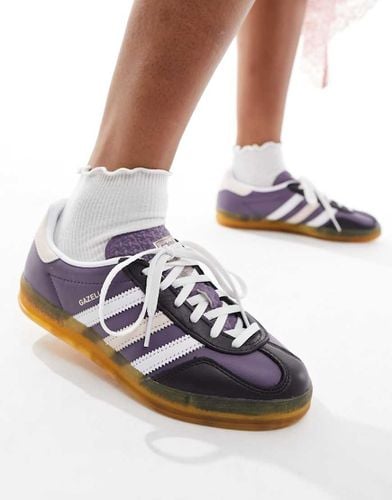 Gazelle Indoor - Sneakers viola e bianche - adidas Originals - Modalova