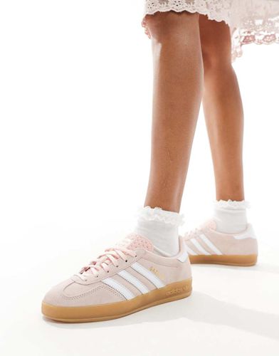 Gazelle Indoor - Sneakers pallido con suola in gomma - adidas Originals - Modalova