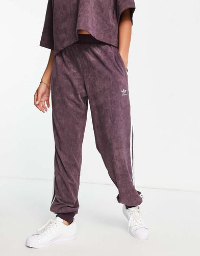 Joggers bordeaux in camoscio sintetico - adidas Originals - Modalova