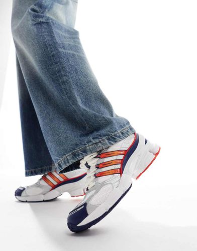 Ozweego Pro - Sneakers bianche, arancioni e blu navy - adidas Originals - Modalova