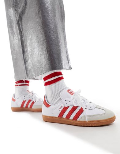 Samba OG - Sneakers e rosso acceso - adidas Originals - Modalova