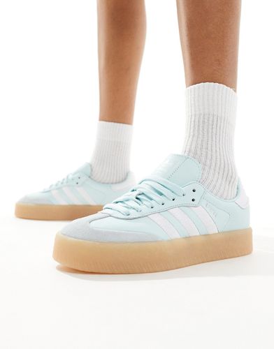 Sambae - Sneakers chiaro e bianche con suola in gomma - adidas Originals - Modalova