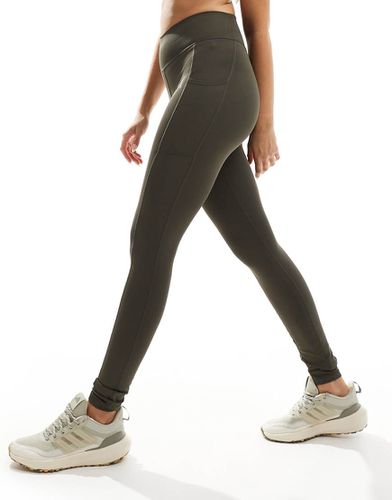 Optime - Leggings verdi lunghezza integrale - adidas performance - Modalova