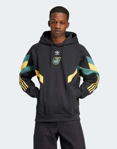 Jamaica Originals - Felpa con cappuccio nera - adidas performance - Modalova