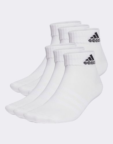 Thin and Light Sportswear - Confezione da 6 paia di calzini alla caviglia sottili e leggeri bianchi - adidas performance - Modalova