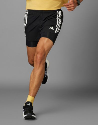 Adidas Running - Own The Run - Pantaloncini 2 in 1 neri - adidas performance - Modalova