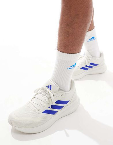 Adidas Running - RunFalcon 5 - Sneakers da corsa grigie e blu - adidas performance - Modalova