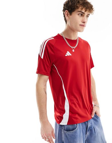 Adidas - Tiro 24 - T-shirt in jersey rossa - adidas performance - Modalova