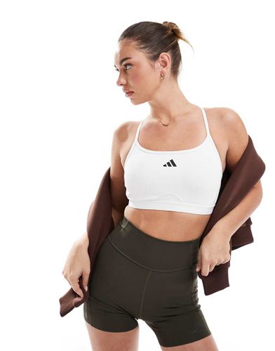 Adidas - Training Aeroreact - Reggiseno con 3 strisce - adidas performance - Modalova