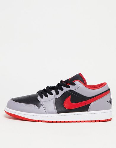 Air 1 Low - Sneakers basse nere, grigie e rosse - Jordan - Modalova