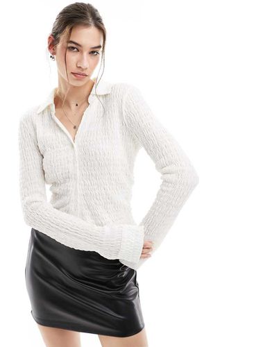 Connie - Top sporco con bottoni - AllSaints - Modalova