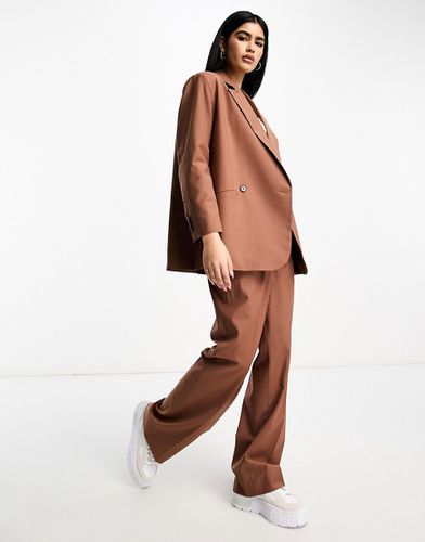Corin Miro - Pantaloni da abito color ruggine in coordinato - AllSaints - Modalova