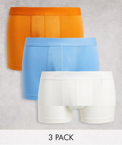 Confezione da tre paia di boxer aderenti dai colori pop - ASOS DESIGN - Modalova