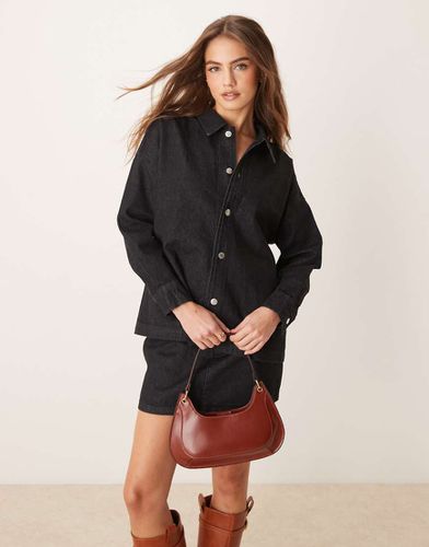 Camicia oversize slavato - ASOS DESIGN - Modalova