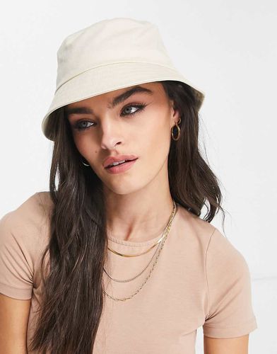 Cappello da pescatore in tela écru - ASOS DESIGN - Modalova