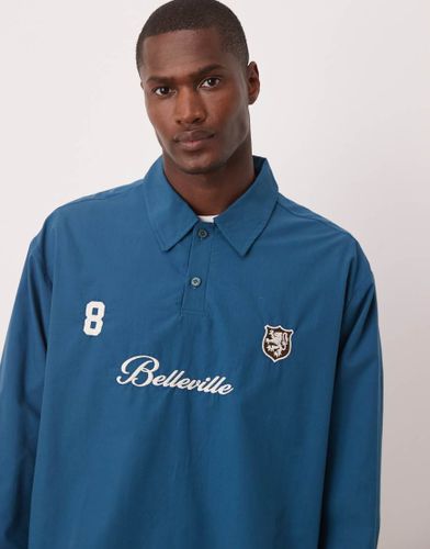 Chemise oversize à broderie - Asos Design - Modalova