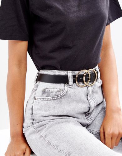 Cintura per vita e fianchi per jeans con doppio cerchio - ASOS DESIGN - Modalova