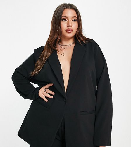 ASOS DESIGN Curve - Blazer da abito extra largo in jersey - ASOS Curve - Modalova