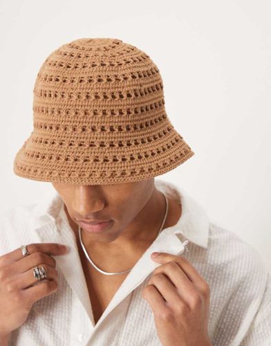 Bob en maille - Camel - Asos Design - Modalova