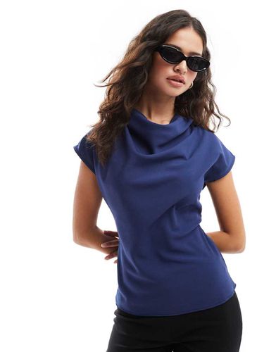 Blusa senza maniche color con scollo ad anello - ASOS DESIGN - Modalova