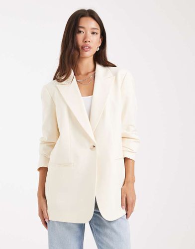 Blazer décontracté - Crème - Asos Design - Modalova