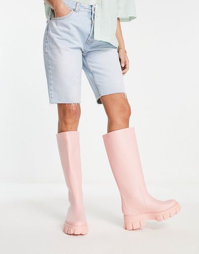 Gracie - Stivali da pioggia al ginocchio con suola spessa - ASOS DESIGN - Modalova