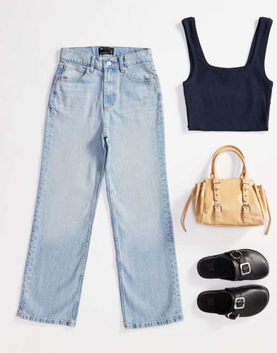 Easy - Jeans dritti azzurri - ASOS DESIGN - Modalova