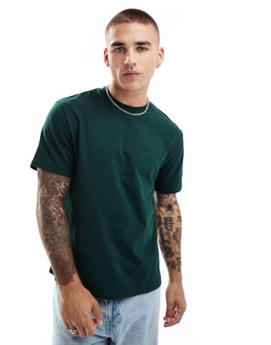 Essential - T-shirt squadrata pesante 240 gsm scuro - ASOS DESIGN - Modalova