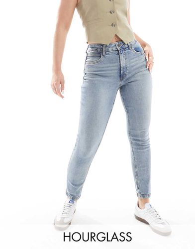 Hourglass - Mom jeans confortevoli slim medio - ASOS DESIGN - Modalova