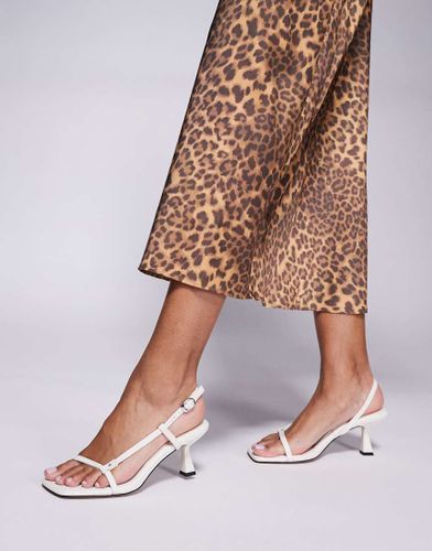 Hattie - Sandales épurées à talon mi-haut - cassé - Asos Design - Modalova