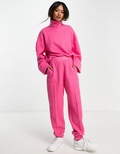 Joggers morbidissimi acceso con cuciture in coordinato - ASOS DESIGN - Modalova