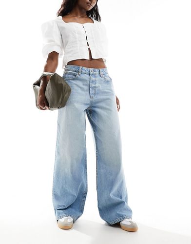 Jeans extra larghi a fondo ampio medio - ASOS DESIGN - Modalova