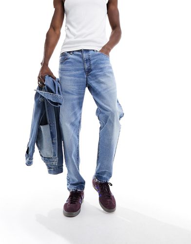 Jeans rigidi classici lavaggio chiaro - ASOS DESIGN - Modalova