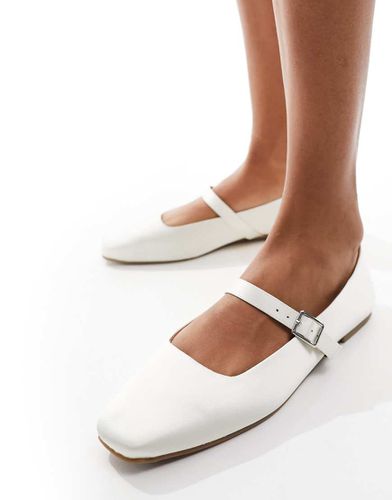 Lottie - Ballerine Mary Jane color avorio - ASOS DESIGN - Modalova