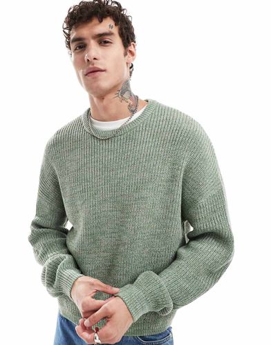 Maglione a coste inglesi vestibilità comoda - ASOS DESIGN - Modalova