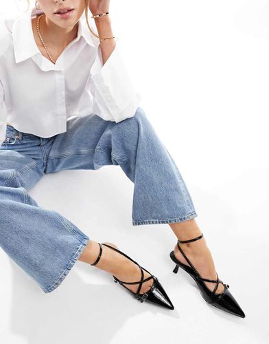 Scottie - Scarpe con tacchetto a spillo nere con fibbia - ASOS DESIGN - Modalova