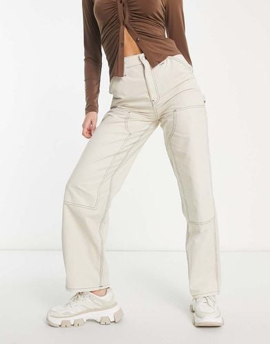 Pantaloni cargo écru - ASOS DESIGN - Modalova