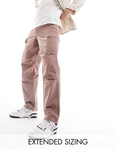 Pantaloni cargo larghi polvere - ASOS DESIGN - Modalova