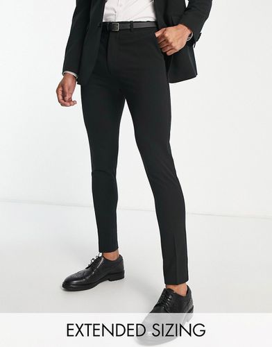 Pantaloni da abito stile smoking super skinny neri - ASOS DESIGN - Modalova