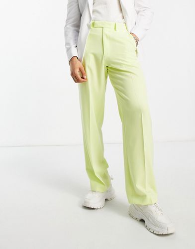Pantaloni eleganti con fondo ampio acido - ASOS DESIGN - Modalova