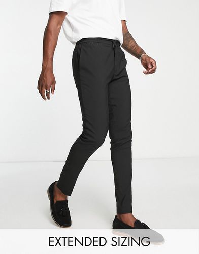 Pantaloni skinny eleganti neri in coordinato - ASOS DESIGN - Modalova