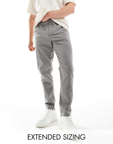 Pantaloni slim grigi - ASOS DESIGN - Modalova