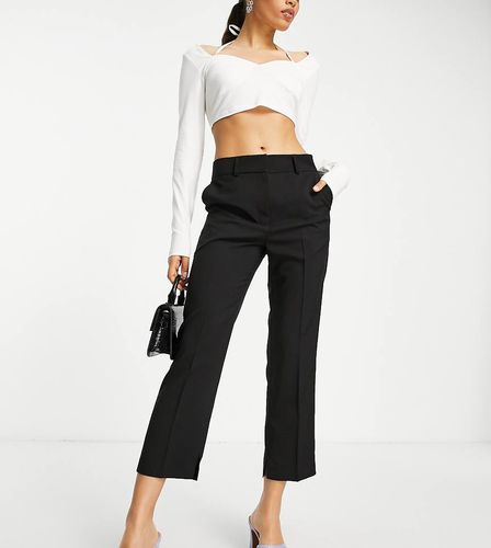 ASOS DESIGN Petite - Pantaloni slim a sigaretta neri - ASOS Petite - Modalova