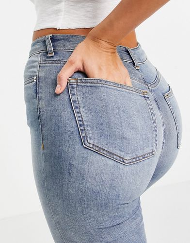 Ridley - Jeans skinny a vita alta lavaggio lavaggio medio vintage - ASOS DESIGN - Modalova