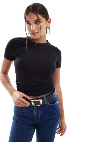 T-shirt côtelé coupe slim - Asos Design - Modalova