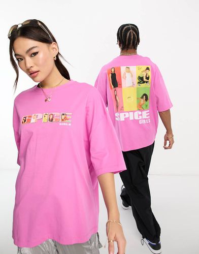 T-shirt oversize con stampa delle Spice Girls - ASOS DESIGN - Modalova