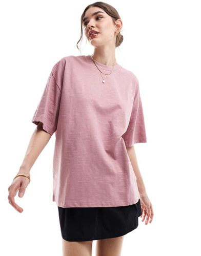 T-shirt oversize fiammata - ASOS DESIGN - Modalova